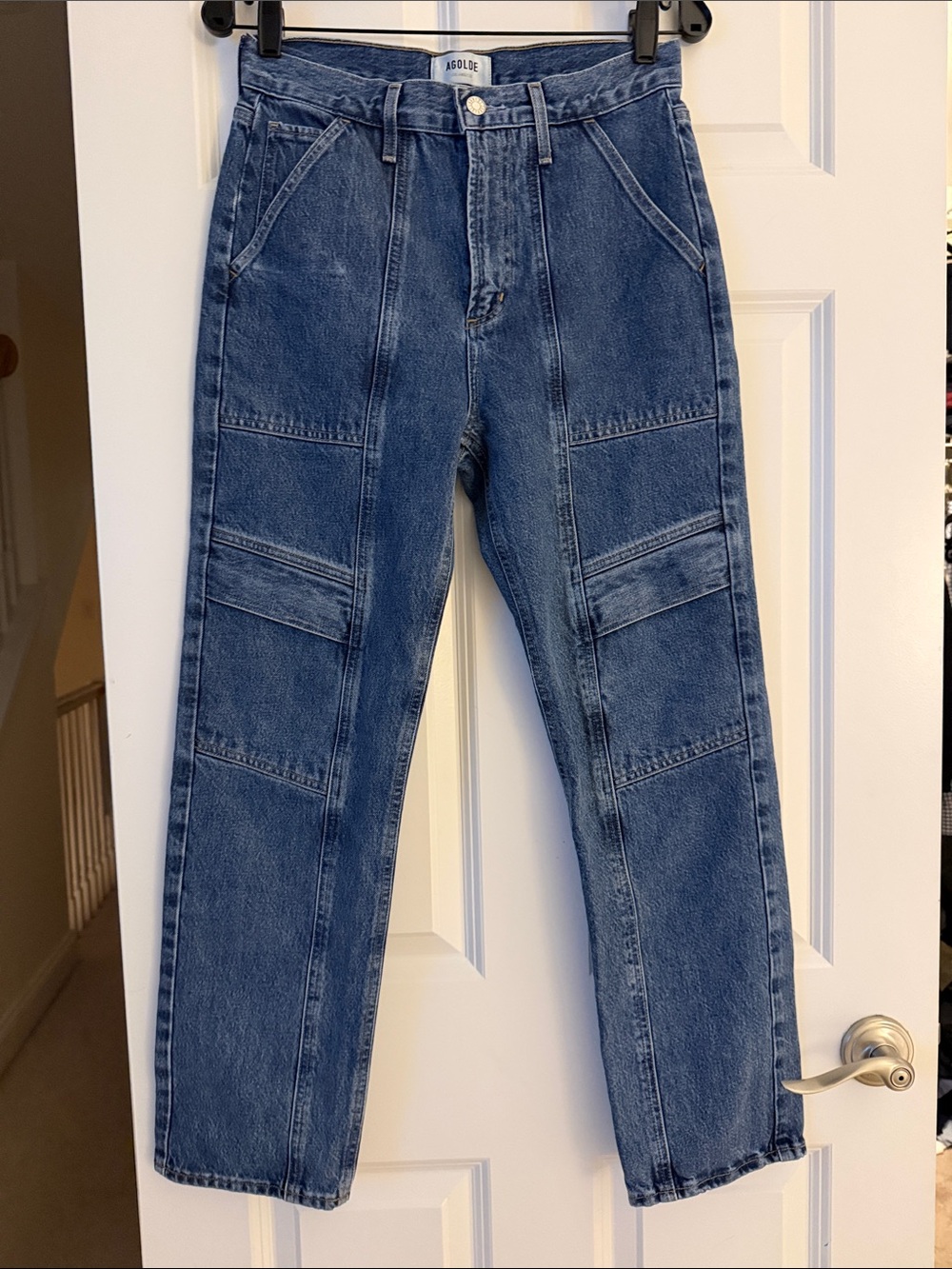 Agolde Cooper Straight Leg Cargo Jeans